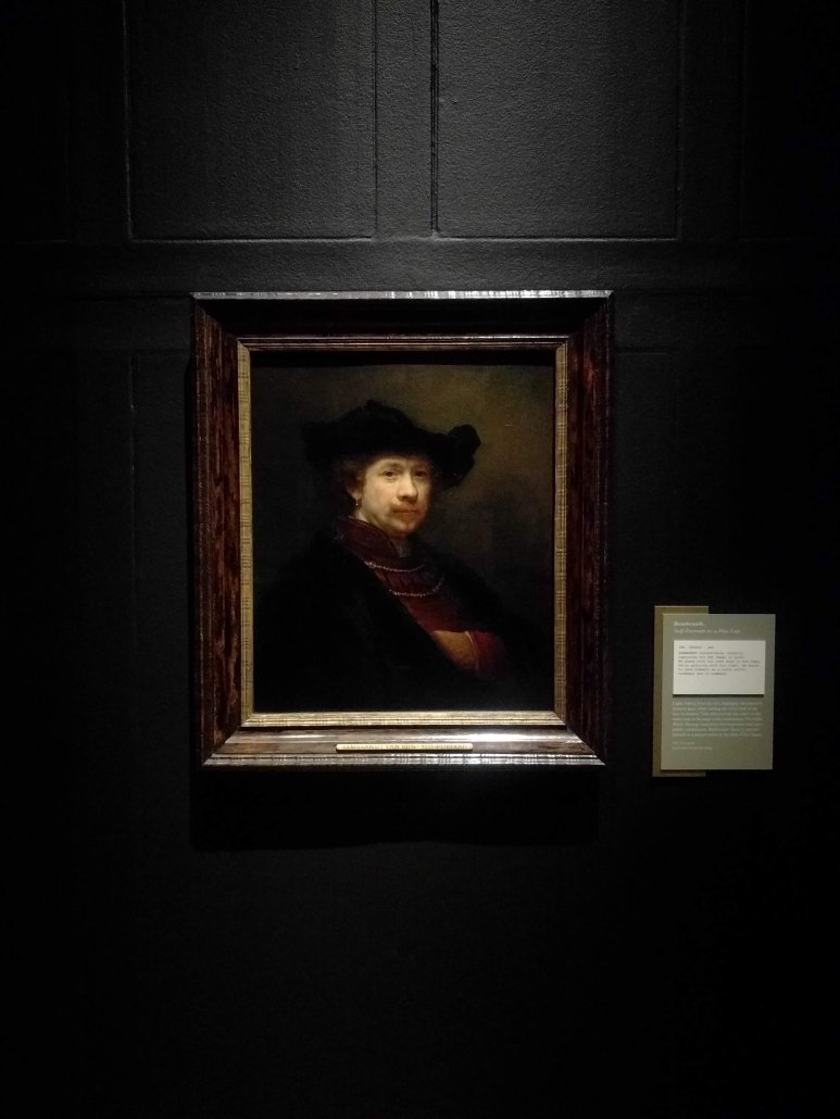 Rembrandt self portrait