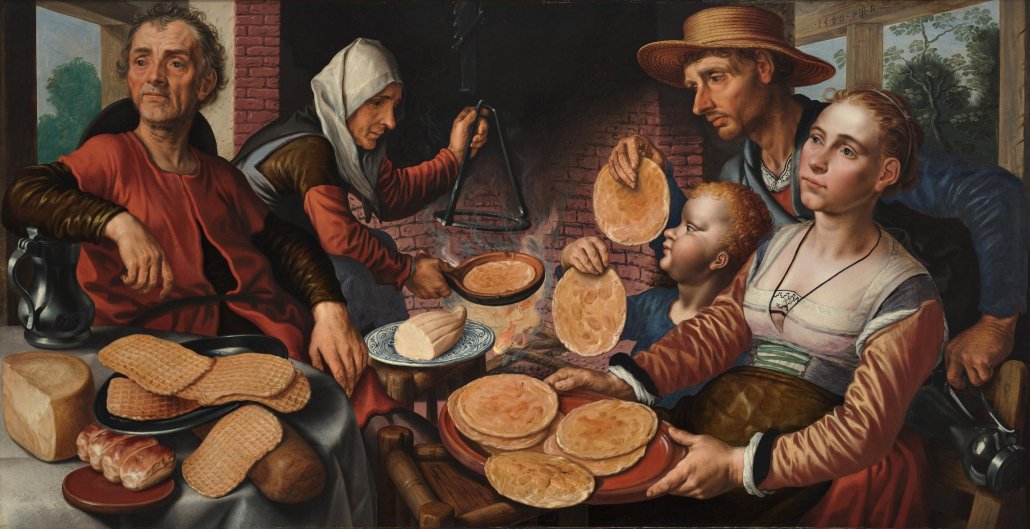 RKD Research De pannenkoekenbakkerij, 1560